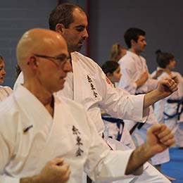 Cours de karaté