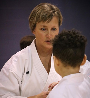 Nathalie Bigras, entraîneure